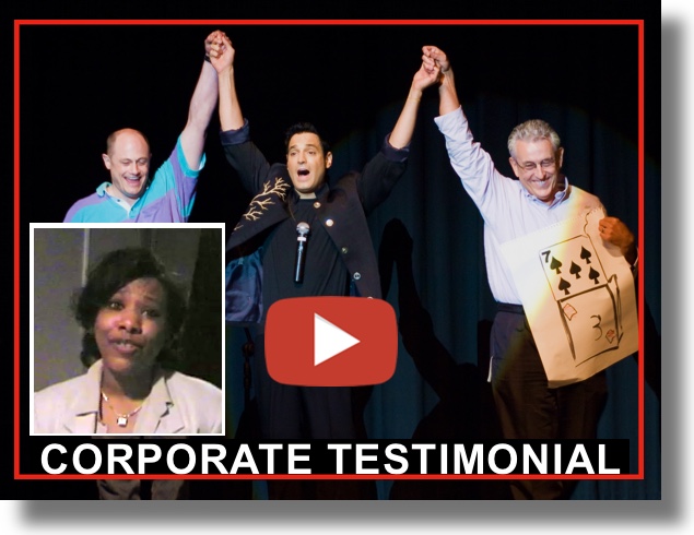 Ford Testimonial Clean Comedy Magician Corporate Comedy Magician For Company Parties and Trade Shows in New York