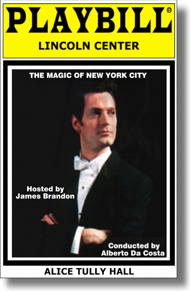 Playbill Clean Comedy Magician Corporate Comedy Magician For Company Parties and Trade Shows in New York